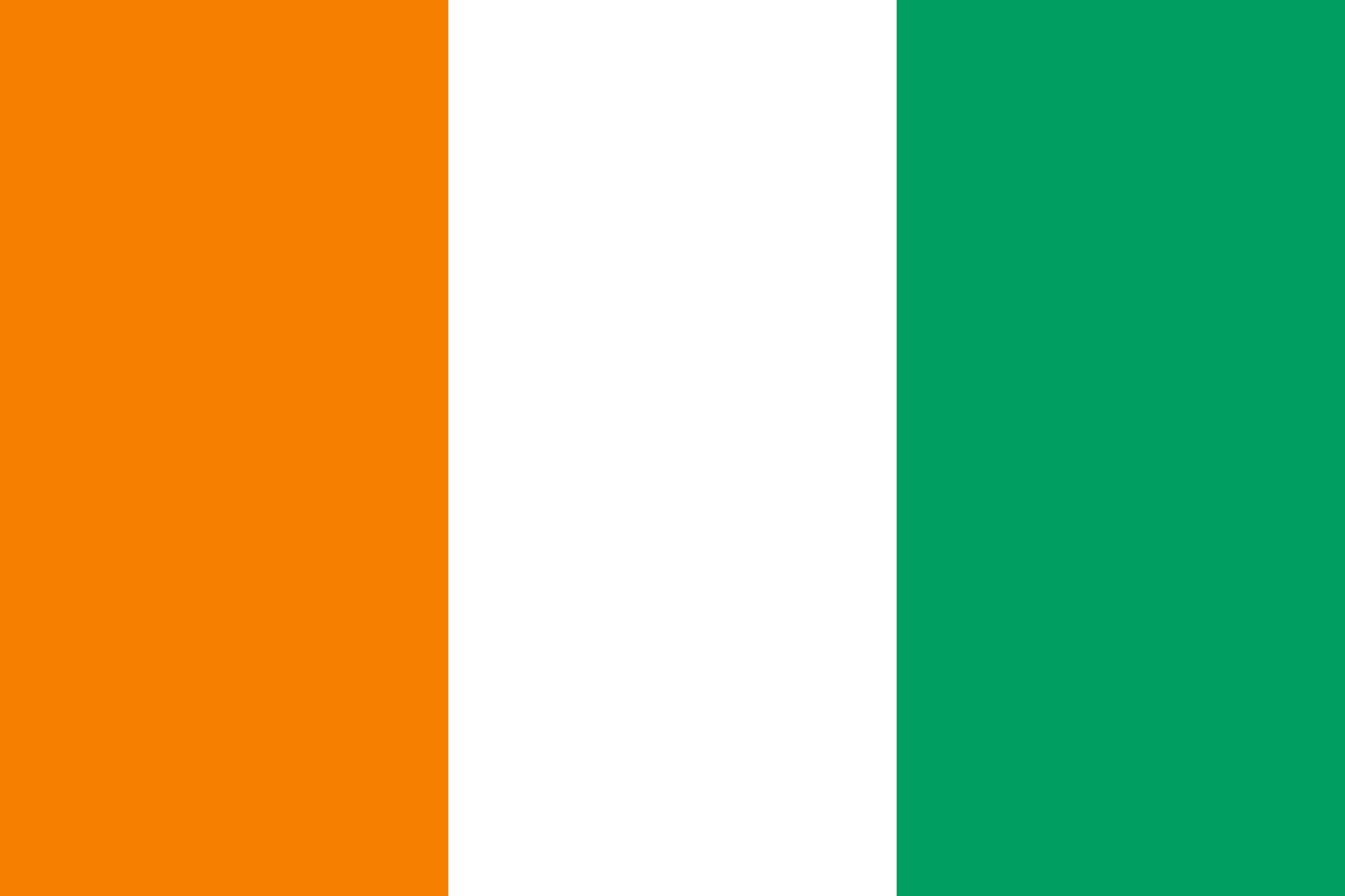 Drapeau de la République de Côte d'Ivoire